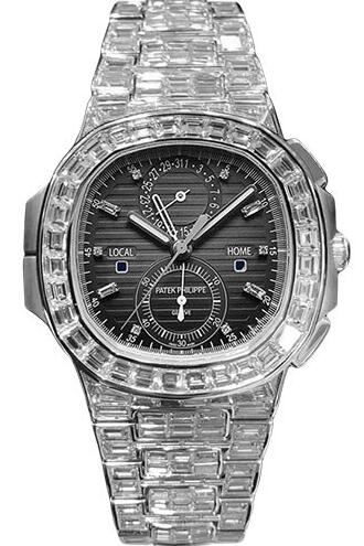 Replica Watch Patek Philippe 5990 Nautilus Travel Time Chronograph 5990/1400G-001